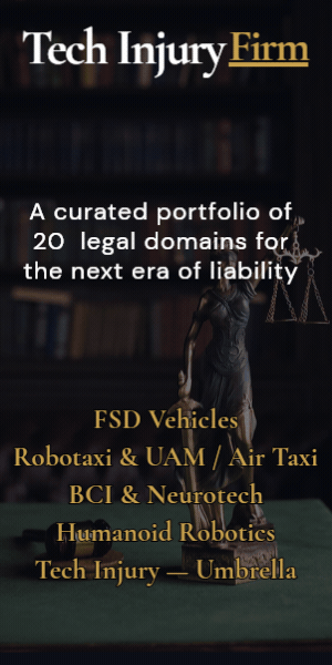 Tech Injury Firm — Exclusive Legal Domain Licensing